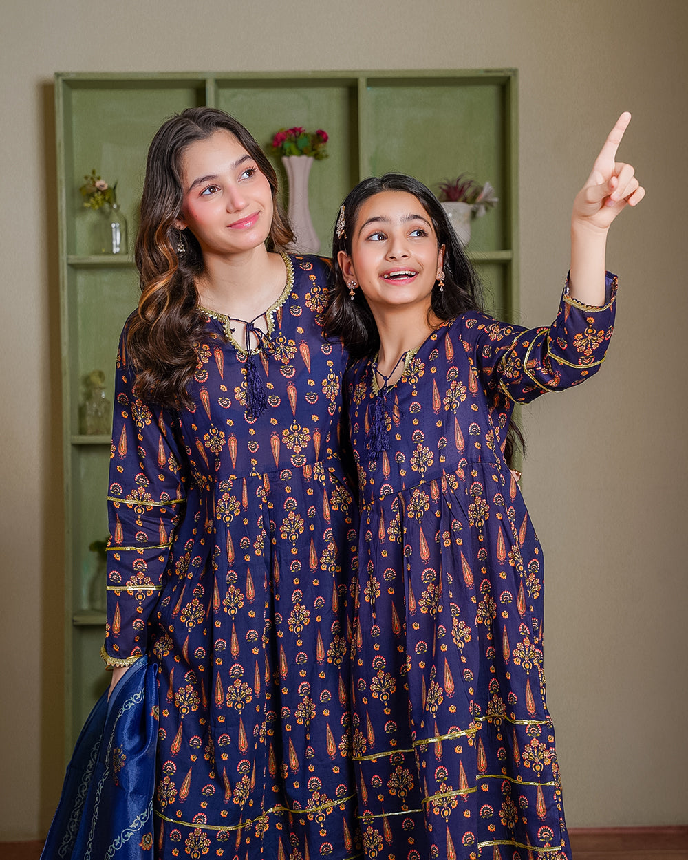 Premium 3-Piece Floral Lawn Ensemble