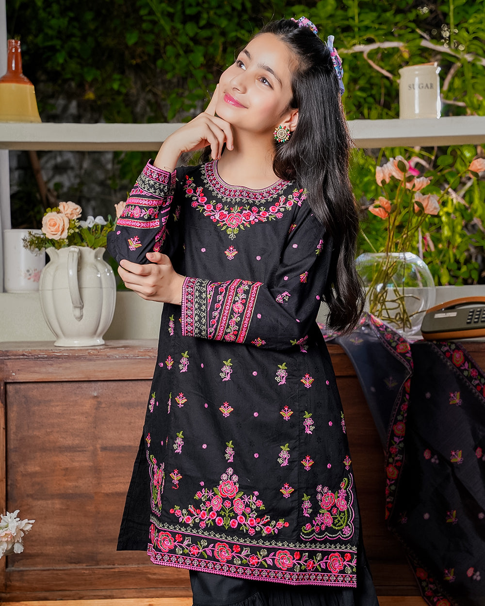 Whispers of Blossom – 3PC Cotton Lawn