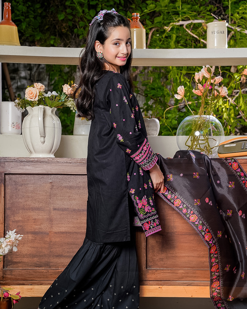 Whispers of Blossom – 3PC Cotton Lawn