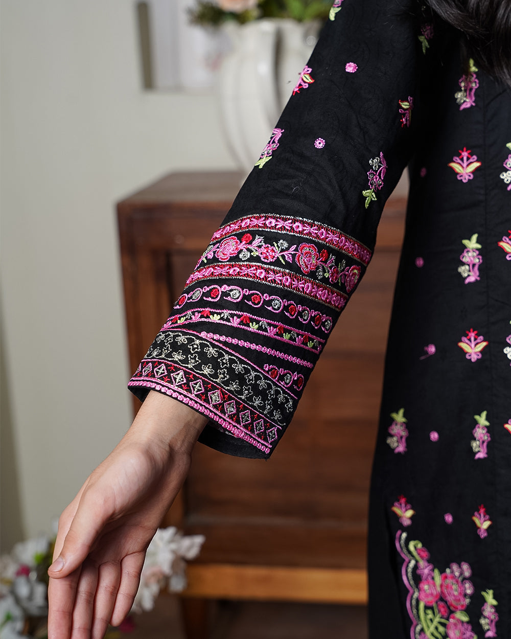 Whispers of Blossom – 3PC Cotton Lawn